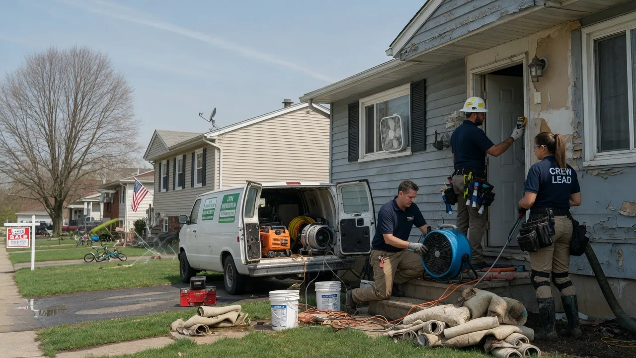 Flood Cleanup in North Easton, MA near me