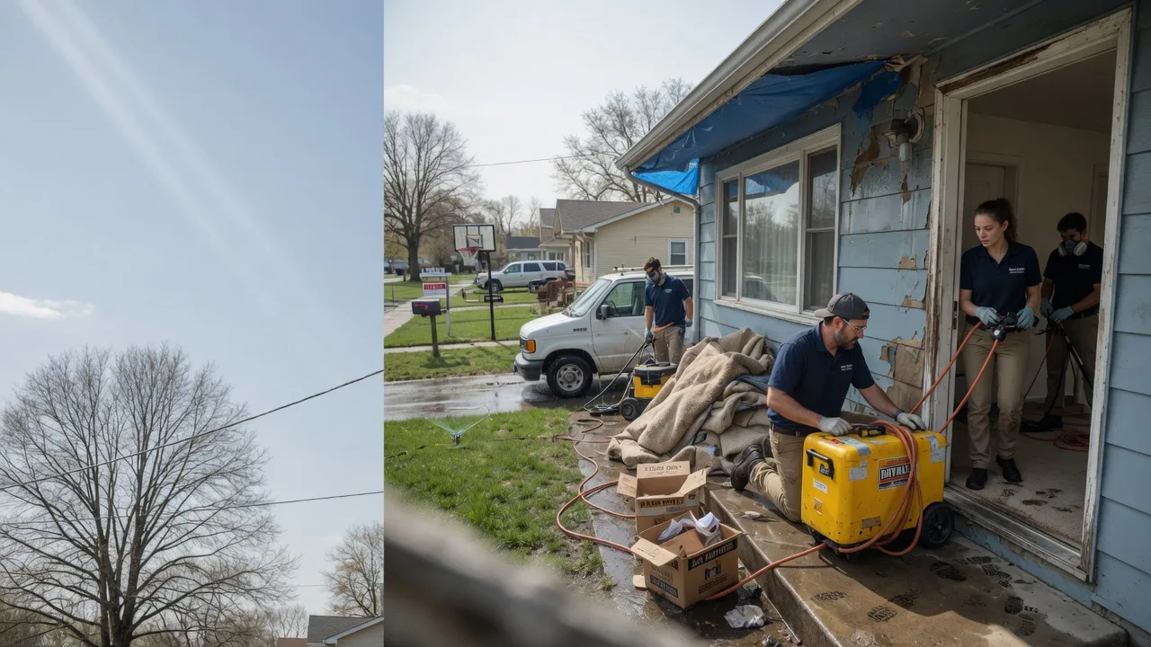 Basement Flood Cleanup in North Easton, MA near me